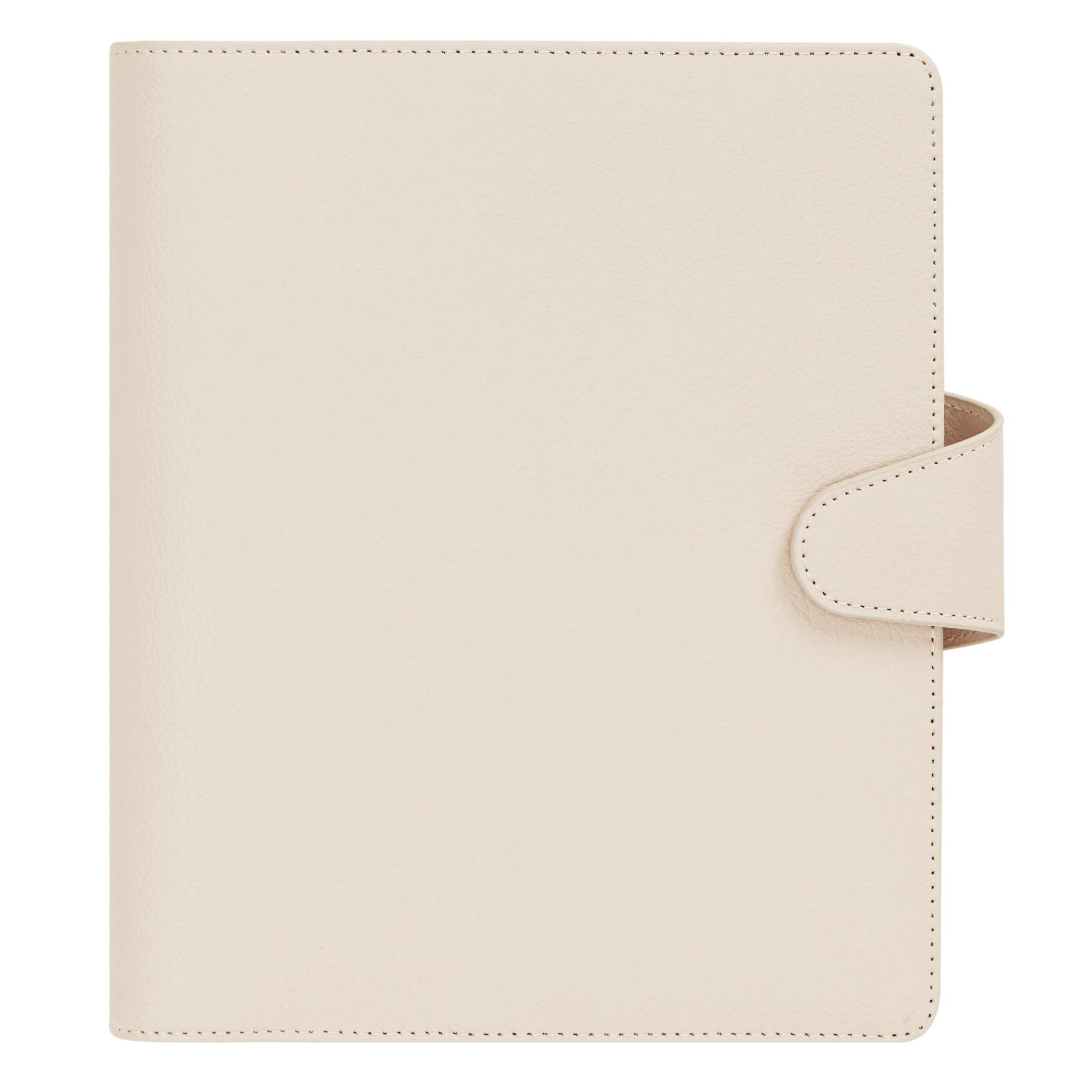 kikki.K Leather Personal Planner Large Signature Range Almond